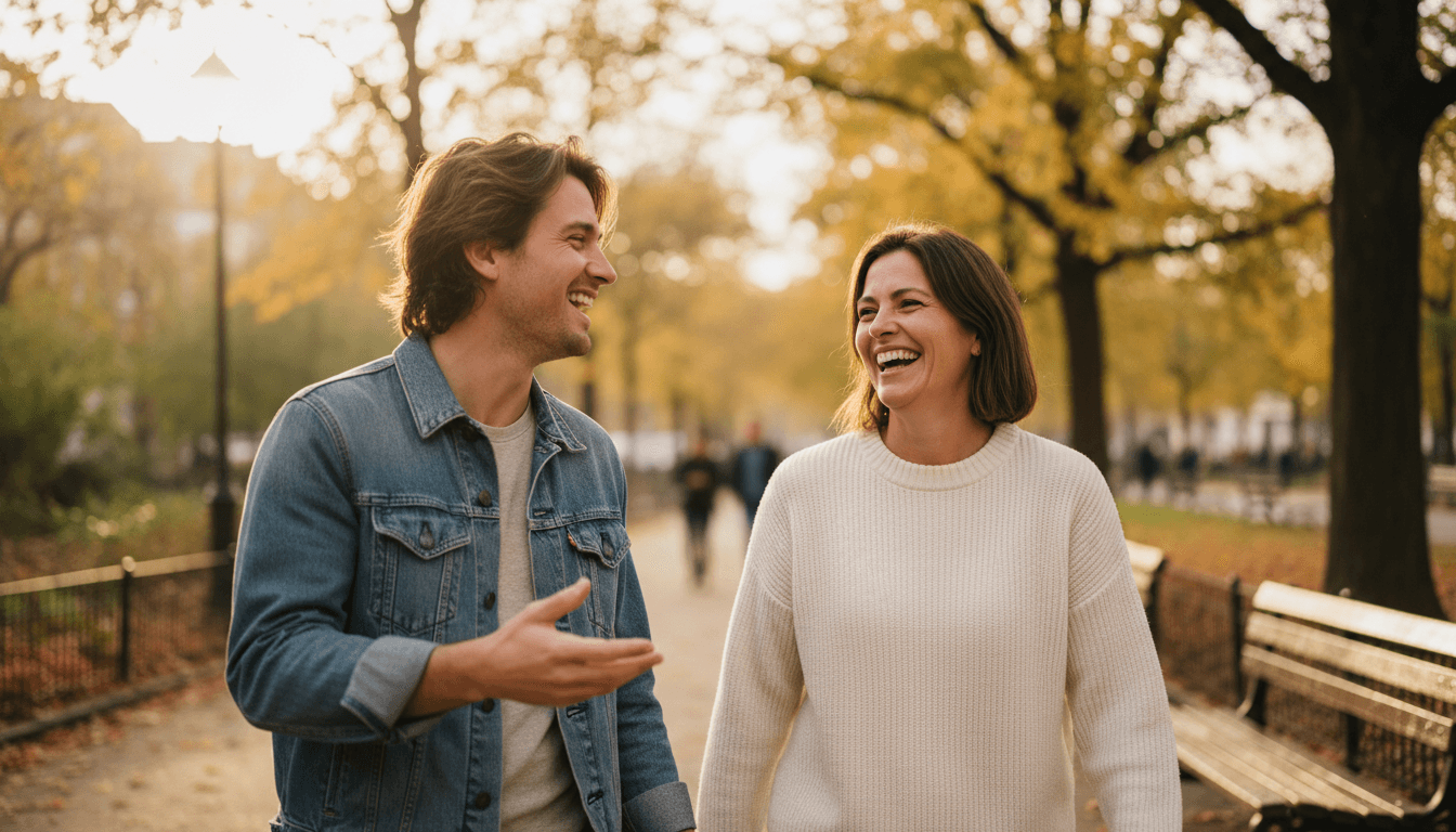 Husband-and-wife team during a companionship visit in Gateshead