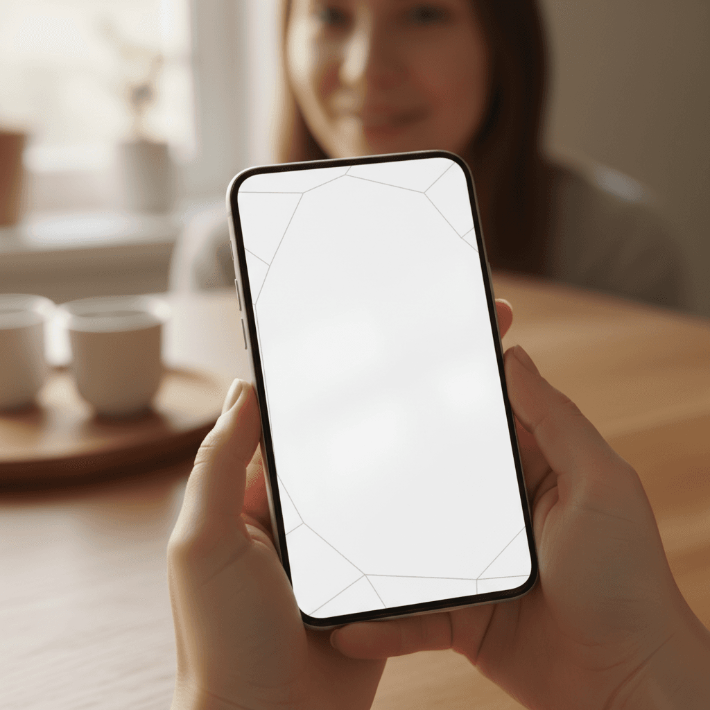 Phone contact interface in natural home setting